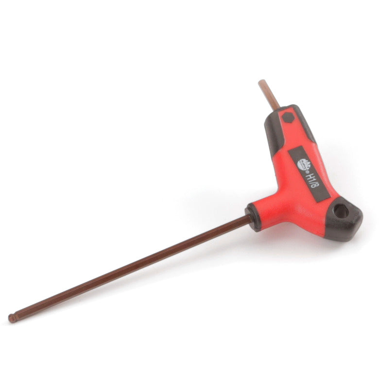 Bi-Material T-Handle Hex Key 1/8"