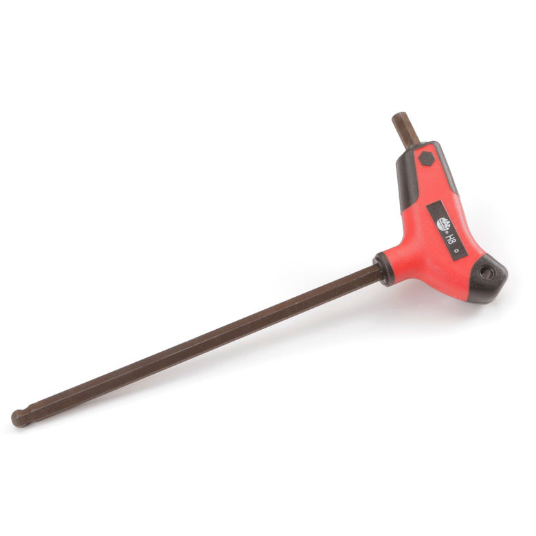 Bi-Material T-Handle Ball-End Hex Key 8mm