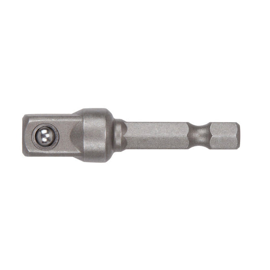 3/8" Drive Male x 1/4" Hex Male Socket Adapter - 2"