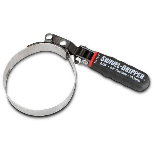 No-Slip Swivel Oil Filter Wrench 4-1/8" - 4-1/2"