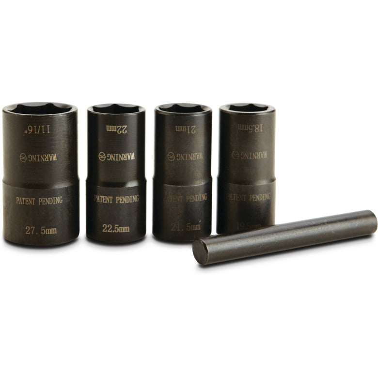 5-PC. Lug and Lock Flip Socket Set