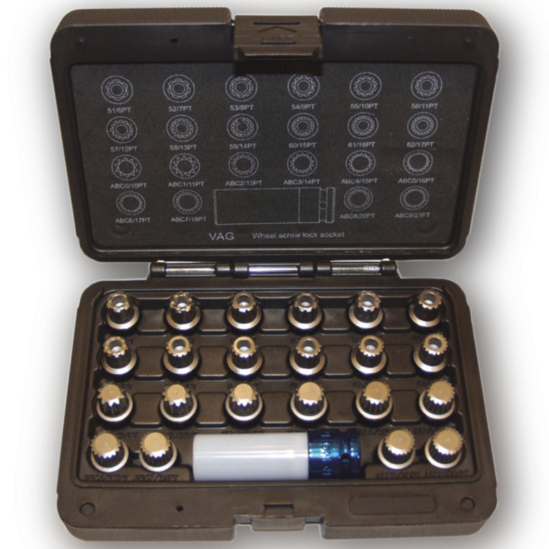 23-PC. VW/Audi Wheel Lock Key Set