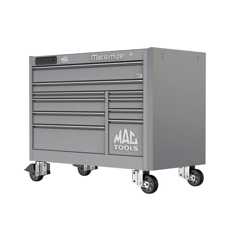 Macsimizer® 10-Drawer Workstation - Mica Gray