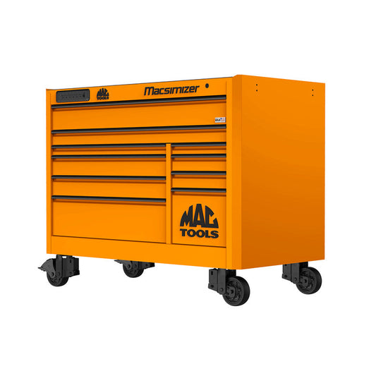 Macsimizer® 10-Drawer Workstation - Fireball Orange