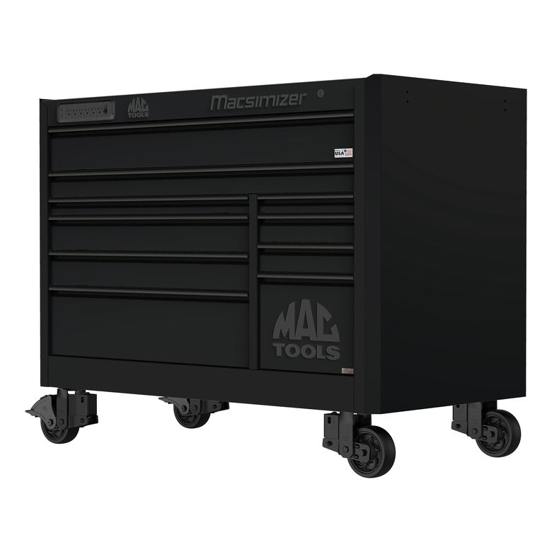 Macsimizer® 10-Drawer Workstation - Flat Black