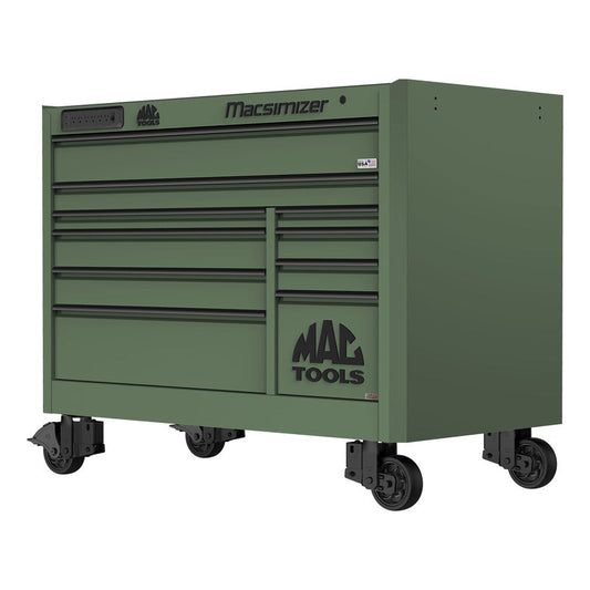 Macsimizer® 10-Drawer Workstation - Olive Green