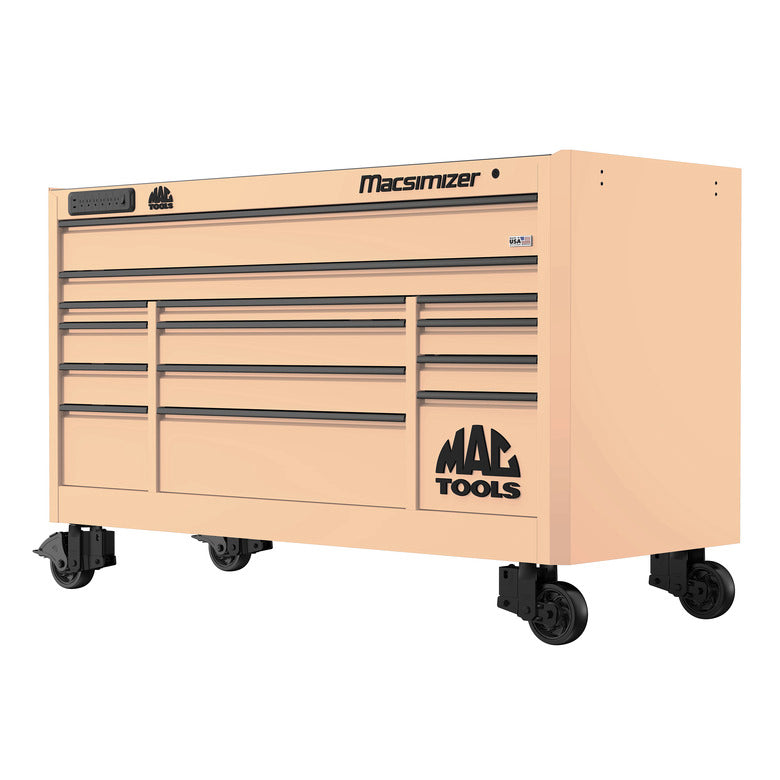 Macsimizer® 14-Drawer Workstation - Desert Tan