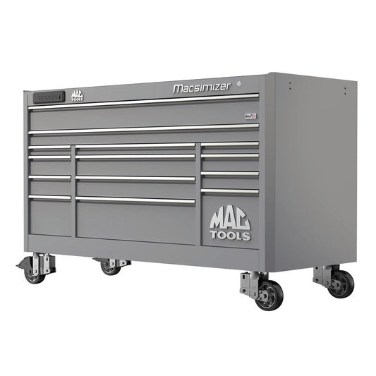 Macsimizer® 14-Drawer Workstation - Mica Gray