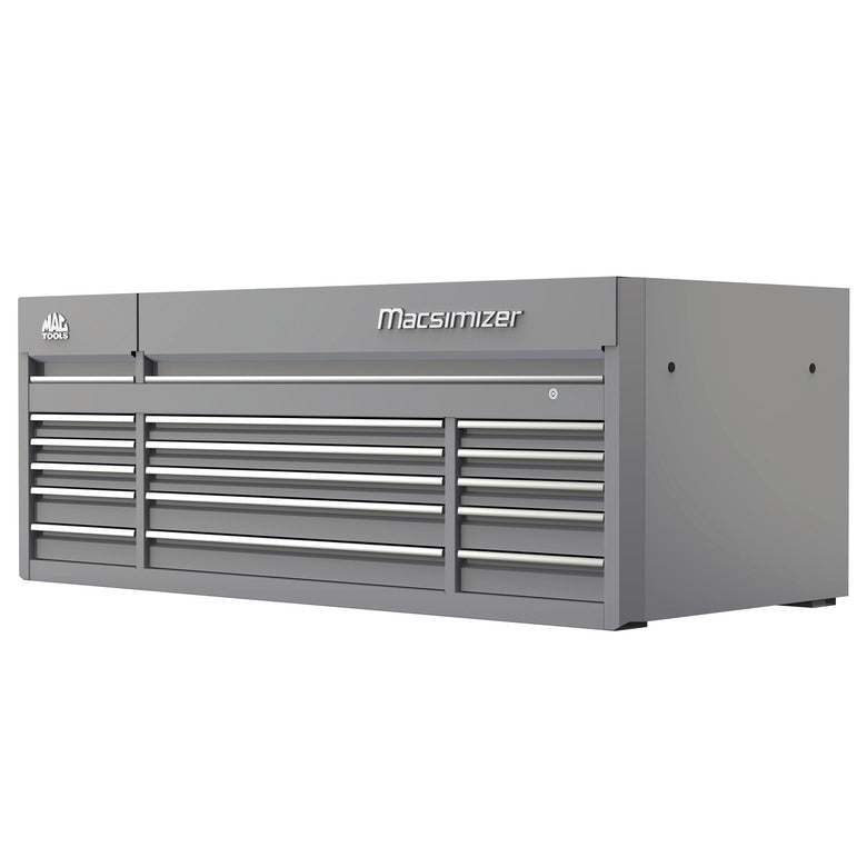 Macsimizer® 15-Drawer Top Chest - Mica Gray