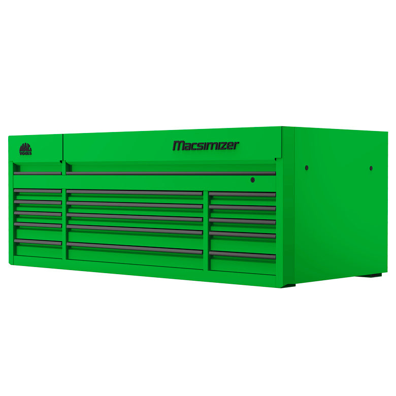 Macsimizer® 15-Drawer Top Chest - Lime Green