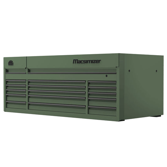 Macsimizer® 15-Drawer Top Chest - Olive Green