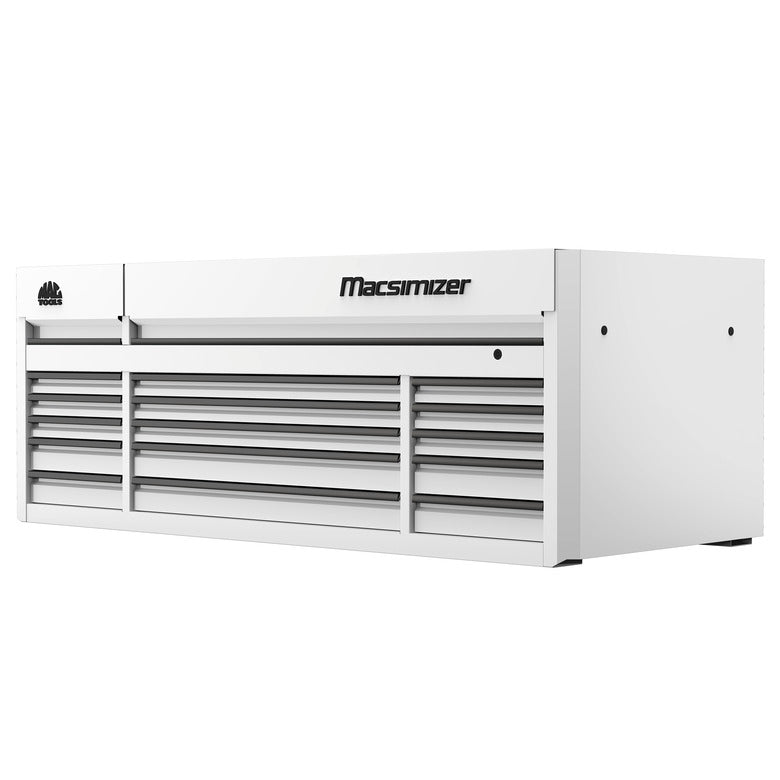 Macsimizer® 15-Drawer Top Chest - Titanium White