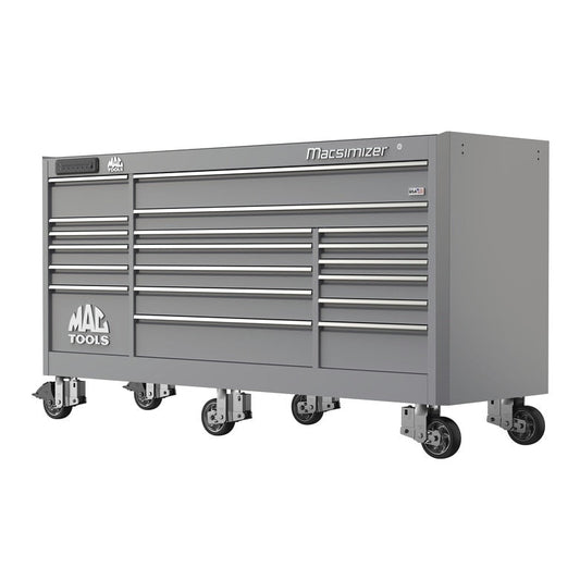 Macsimizer® 19-Drawer Workstation - Mica Gray
