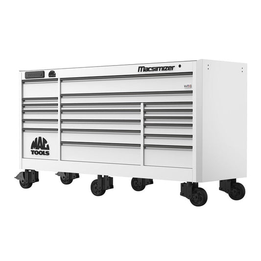 Macsimizer® 19-Drawer Workstation - Titanium White