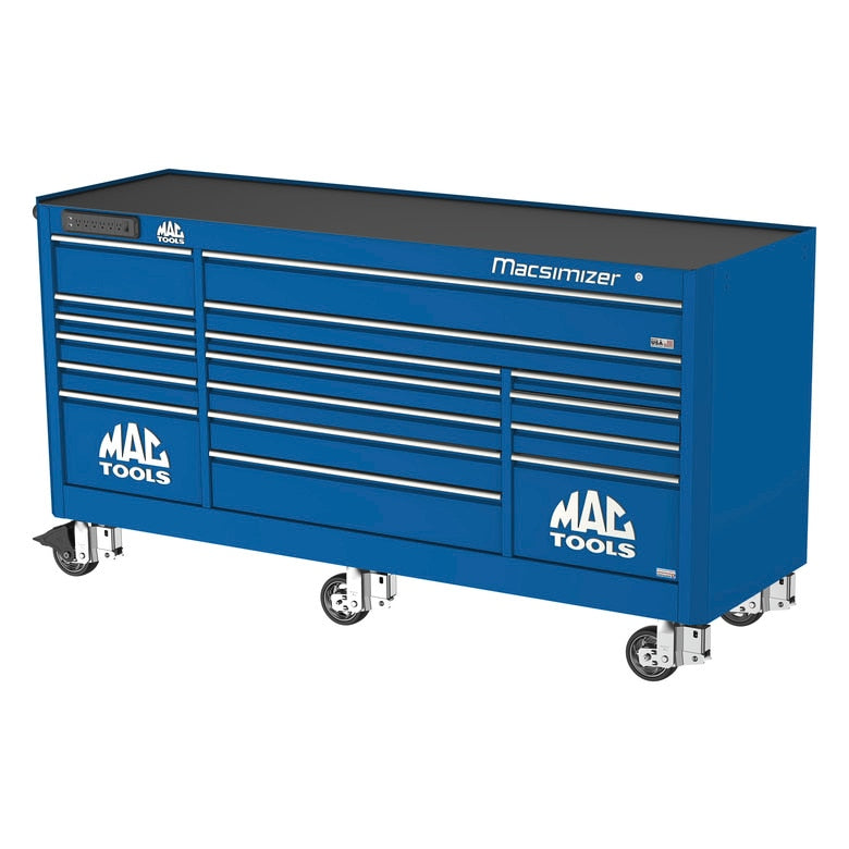 Macsimizer® 17-Drawer Workstation - Sapphire Blue