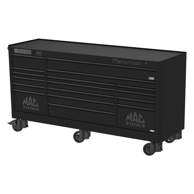 Macsimizer® 17-Drawer Workstation - Flat Black