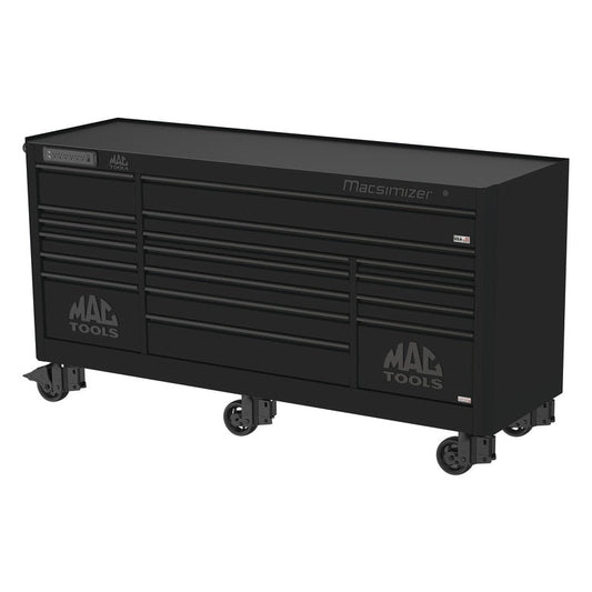 Macsimizer® 17-Drawer Workstation - Flat Black