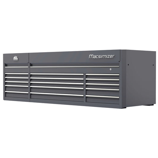 Macsimizer® 15-Drawer Top Chest - Carbon Gray