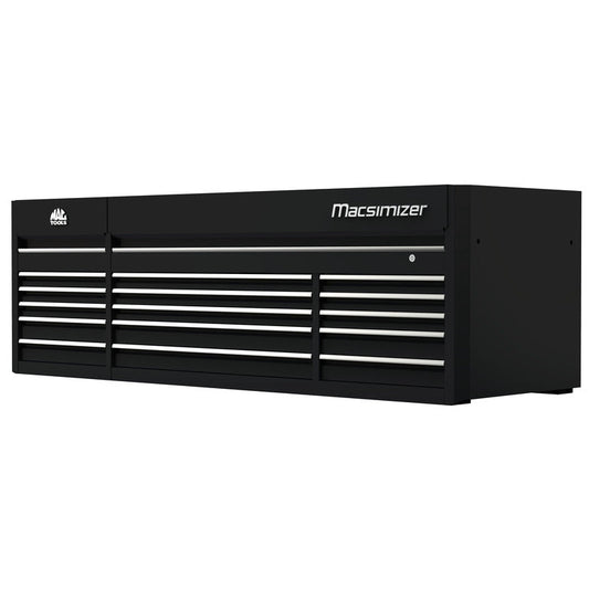 Macsimizer® 15-Drawer Top Chest - Flat Black