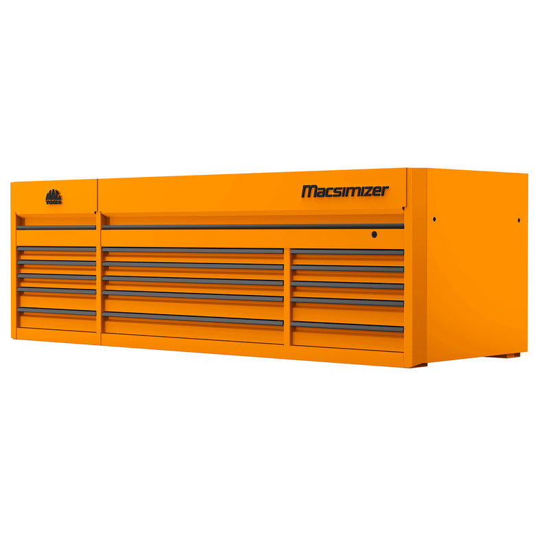 Macsimizer® 15-Drawer Top Chest - Fireball Orange