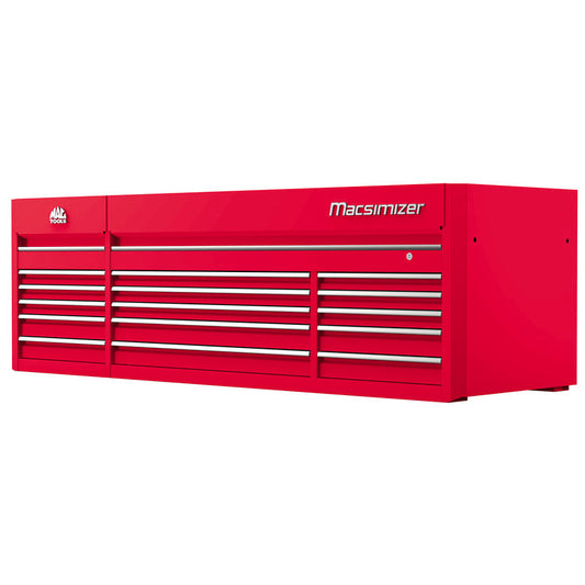 Macsimizer® 15-Drawer Top Chest - Firebrick Red