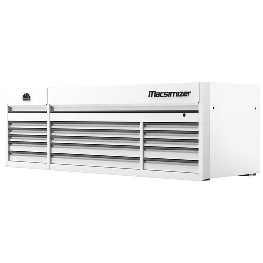 Macsimizer® 15-Drawer Top Chest - Titanium White