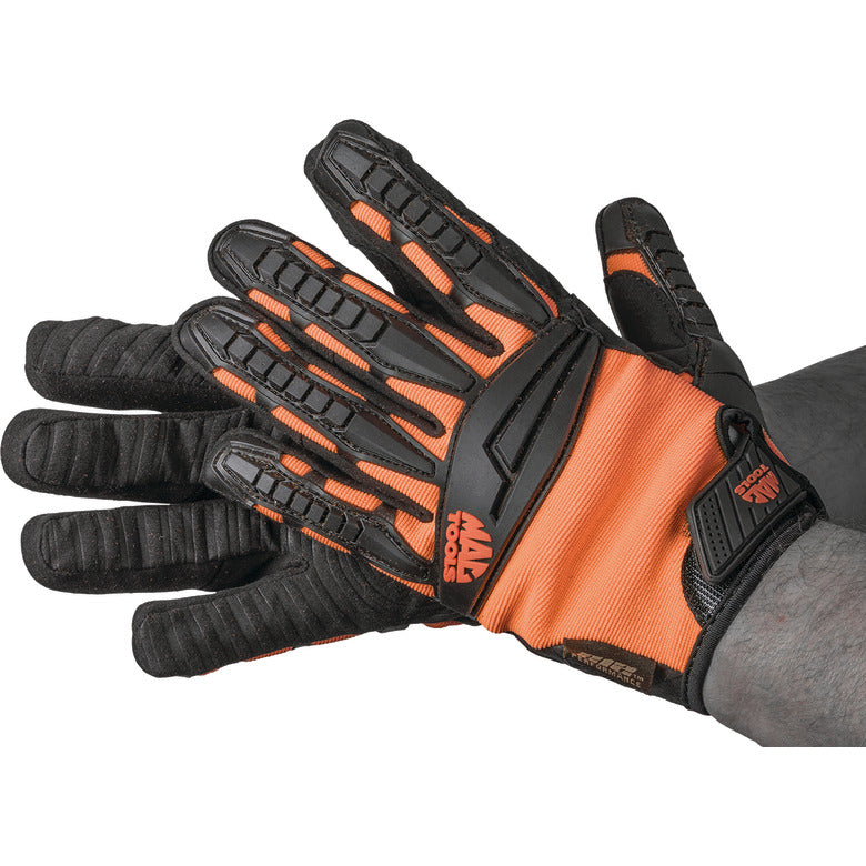 212 Hi-Viz Orange Impact Gloves - Large