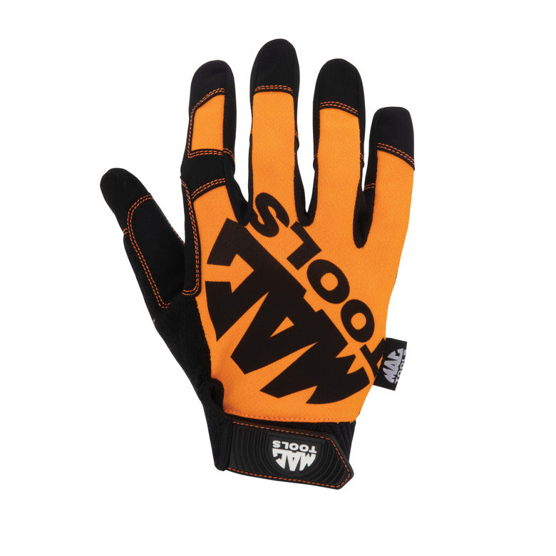 Mechanic Touch Gloves - Hi-Visibility Orange - XX-Large