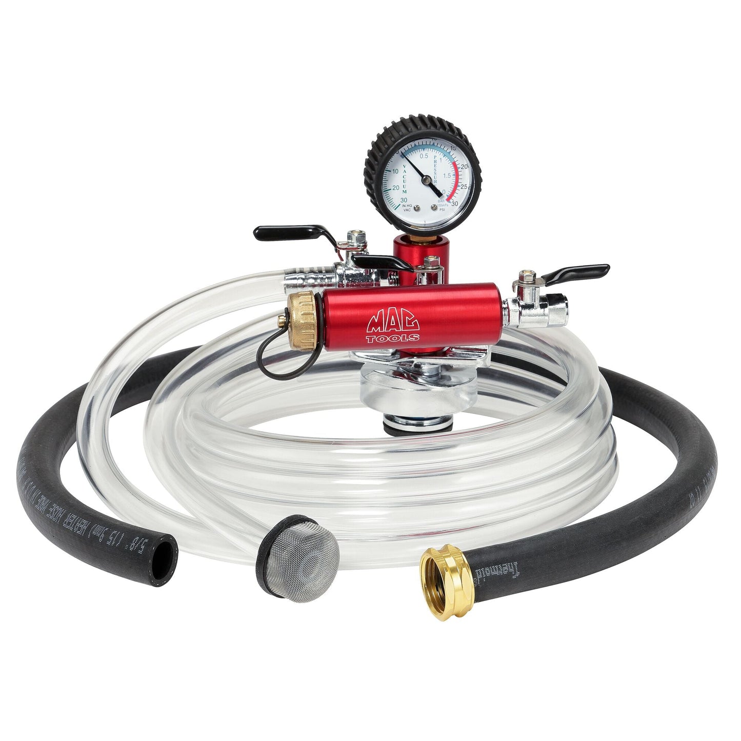 Coolant Refill, Retention, and Pressure Test Tool