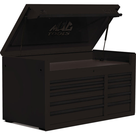 Tech™ Series 10-Drawer Top Chest - Flat Black