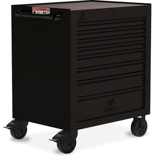 Tech™ Series 8-Drawer Workstation - Flat Black