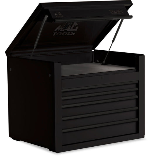 Tech™ Series 5-Drawer Top Chest - Flat Black
