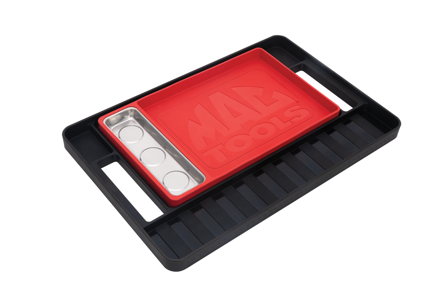 2-PC. Silicone Tray Set - Red