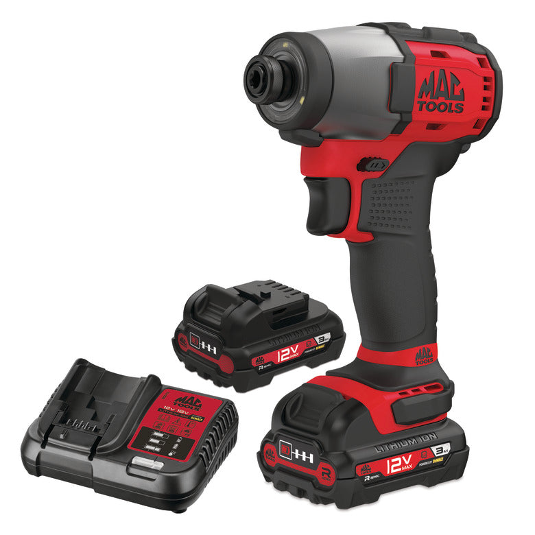 12V MAX* 1/4" Brushless Impact Driver Kit