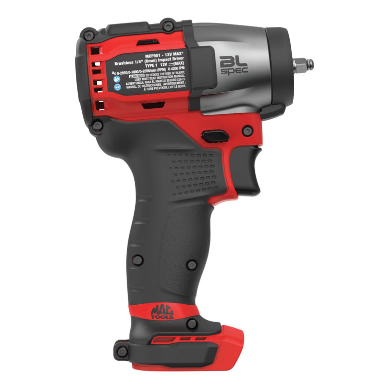 12V MAX 1/4" Drive Brushless Impact Wrench