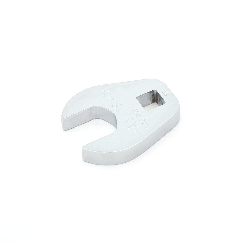 3/8” Drive Metric Open End Crowfoot Wrench - 18mm