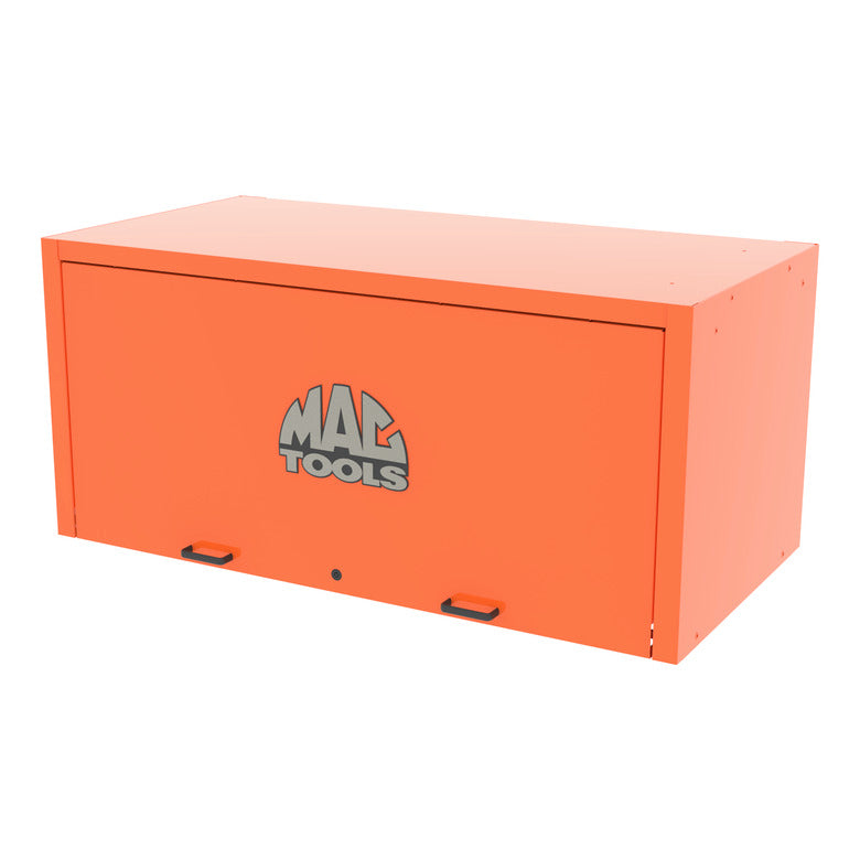 Macsimizer® HD Powered Top Hutch 56" - Judge Orange-Matte Black