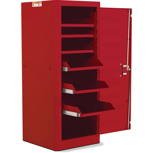 Macsimizer® Series Full Length Side Cabinet - Firebrick Red