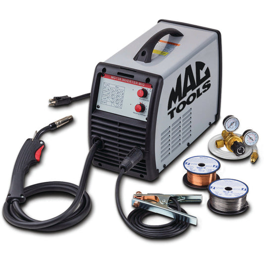 138-Amp Portable Inverter MIG Welder - 3/16" Production
