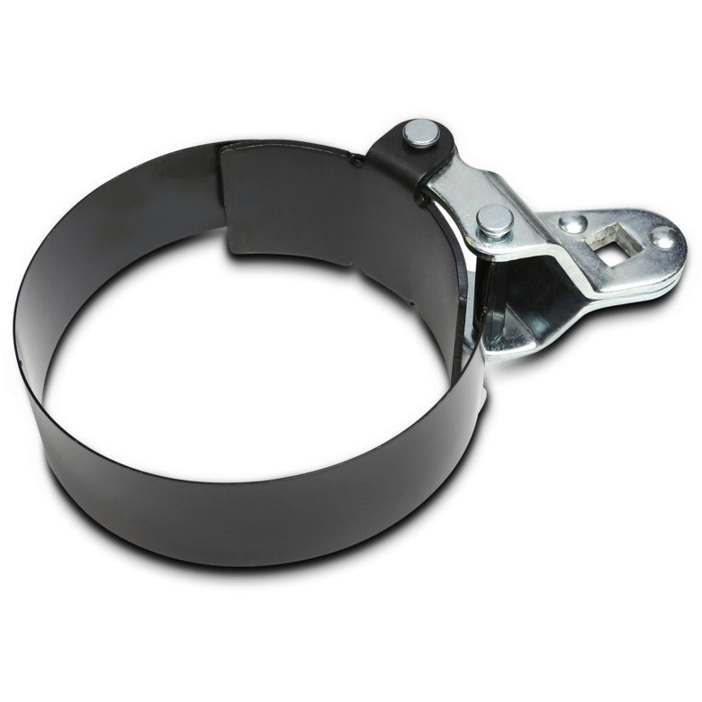Heavy-Duty Square Drive Band-Type Oil Filter Wrench 4-1/8" - 4-21/32"