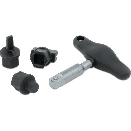 4-PC. Plastic Oil Pan Plug Tool Kit