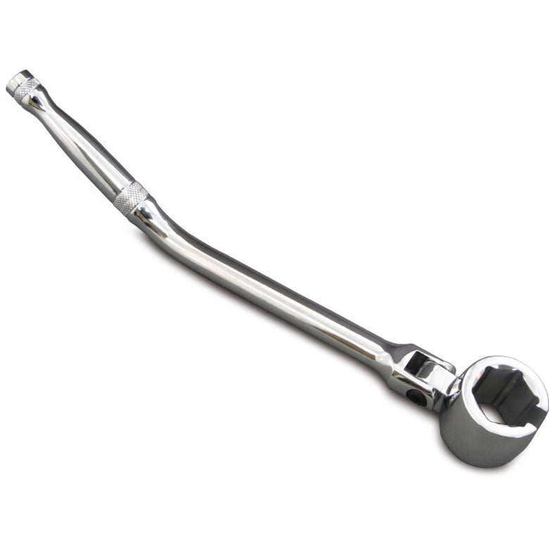 Bent Handle Flex-Head Oxygen Sensor Socket Wrench - 6-PT.