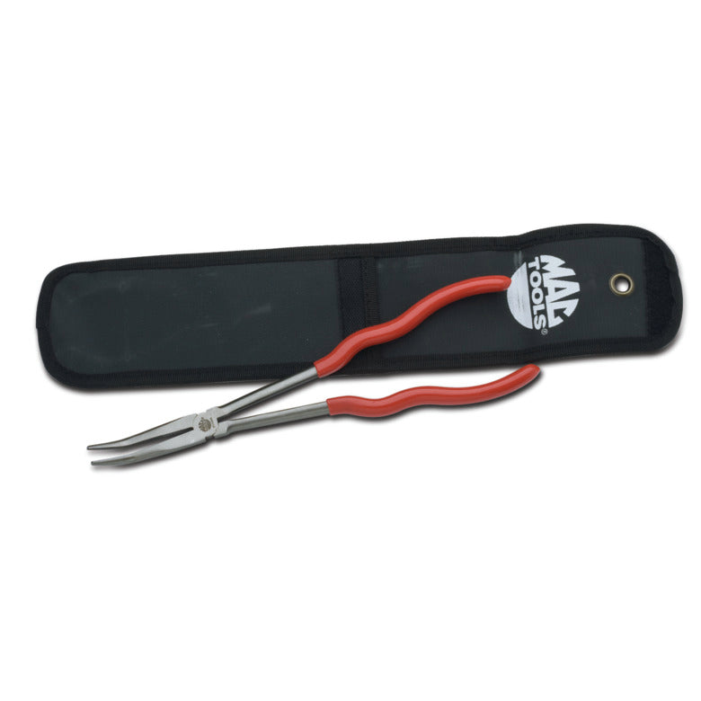 Python Long-Reach 45° Bent Nose Pliers - 11"