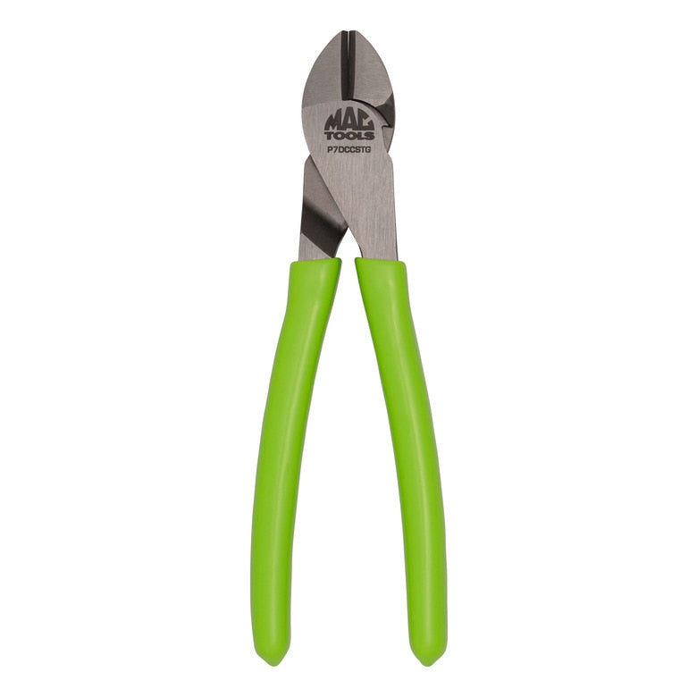7" Diagonal Cutting C.S.T. Pliers HI-VIZ Green