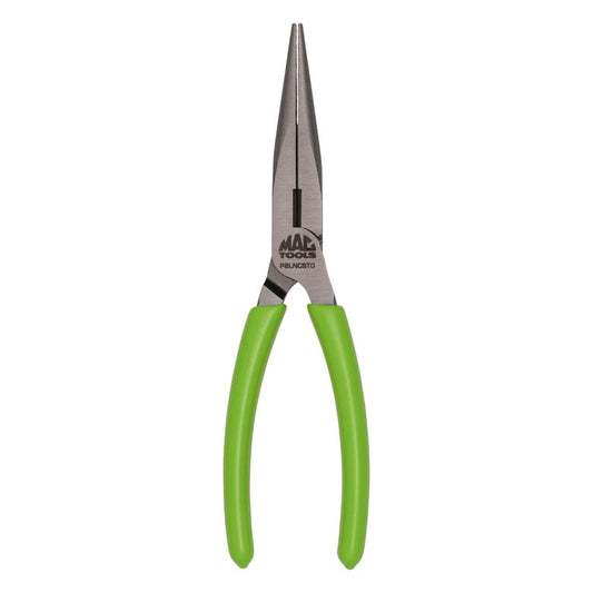 8" Long-Nose C.S.T. Pliers With Cutter HI-VIZ Green