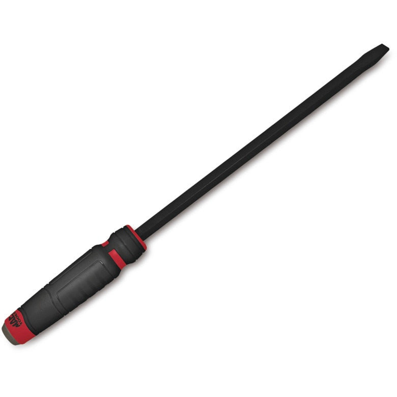 Capped Comfort-Handle 3/8" Straight-Head Pry Bar 17" Red