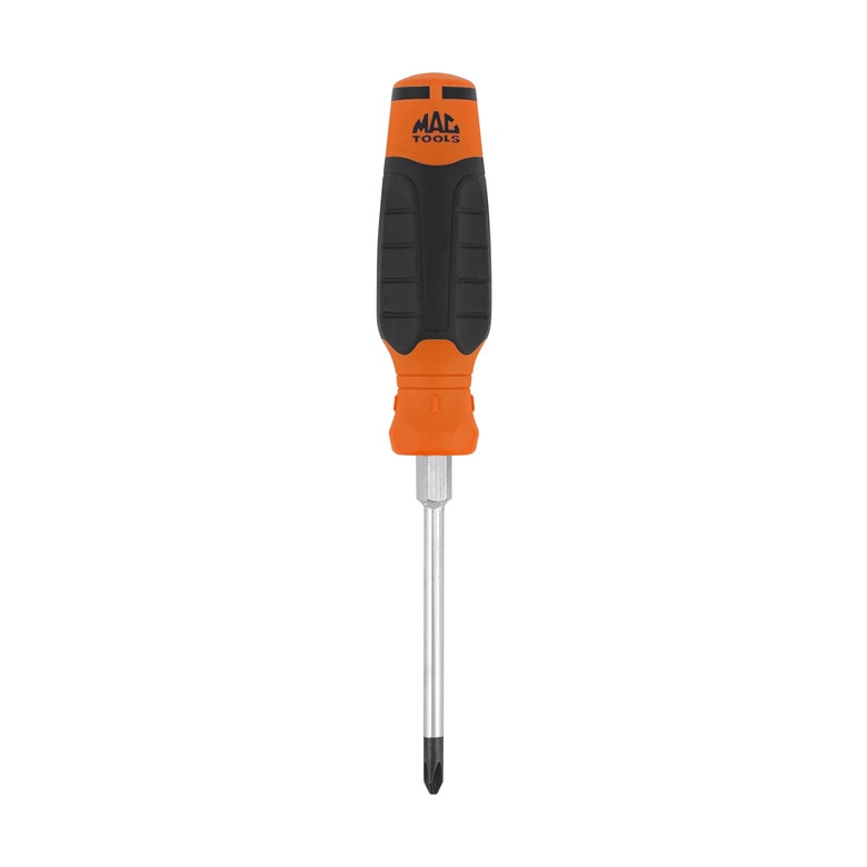 Mac-Grip™ Phillips® Screwdriver #2-Phillips x 4" - Orange