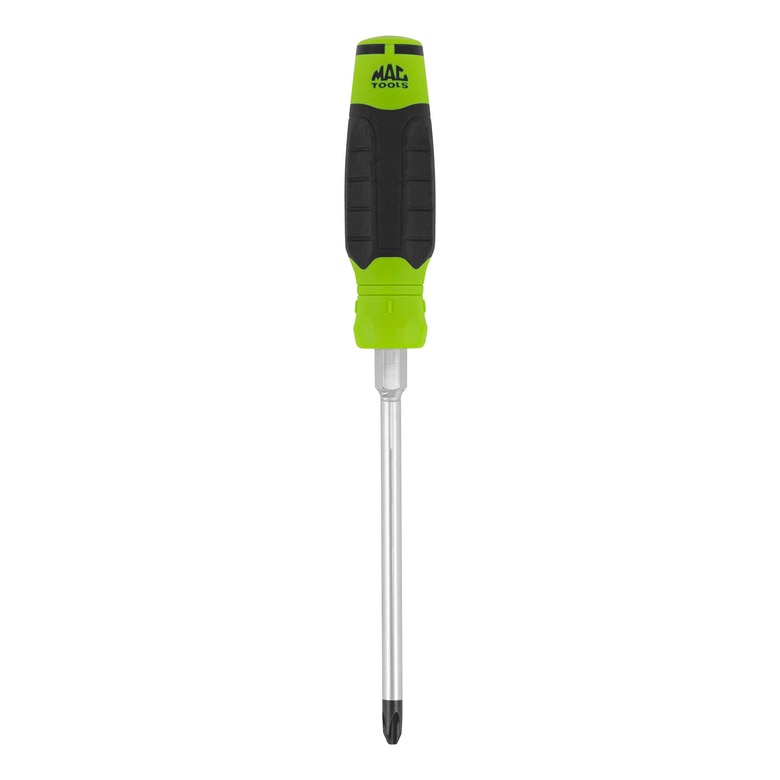 Mac-Grip™ Phillips® Screwdriver #3-Phillips x 6" - Green