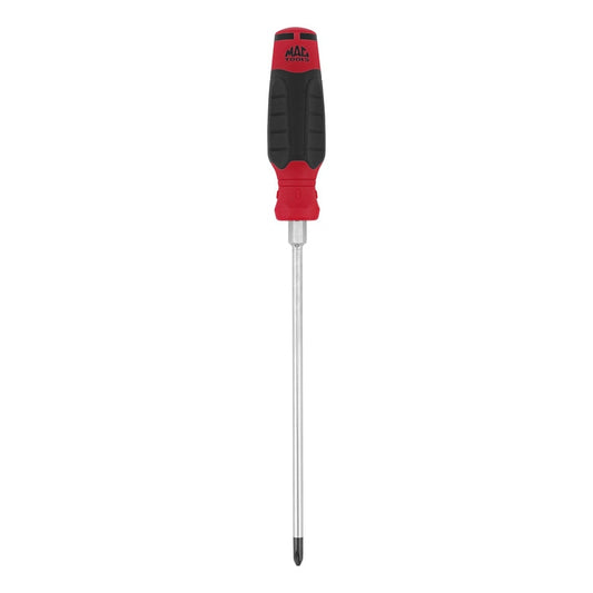 Mac-Grip™ Phillips® Screwdriver #2-Phillips x 8" - Red