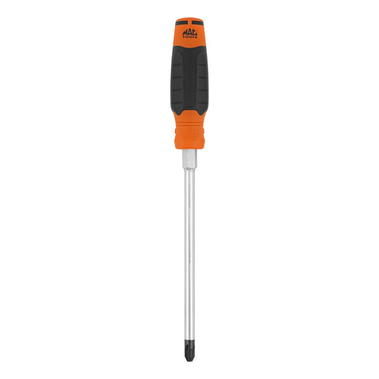Mac-Grip™ Phillips® Screwdriver #4-Phillips x 8" - Orange